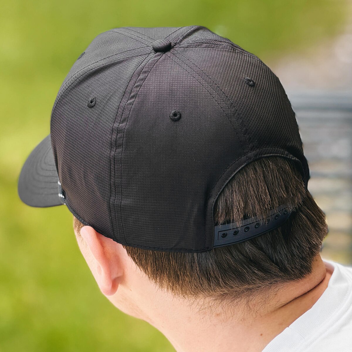 Legacy ISU Black Adjustable Rope Hat back